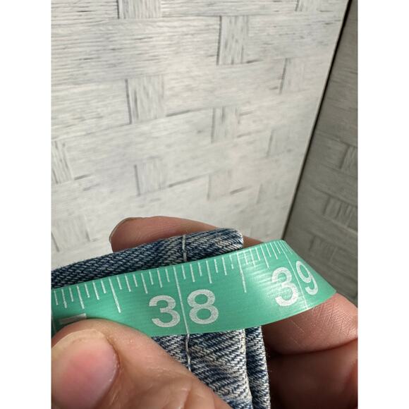 PacSun women’s jeans, high waisted patchwork cargo barrel cut packets streetwear - Picture 9 of 10